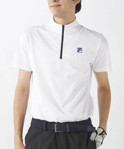 NET限定】ハーフジップ長袖シャツ | 吸汗速乾・UVカット - FILA
