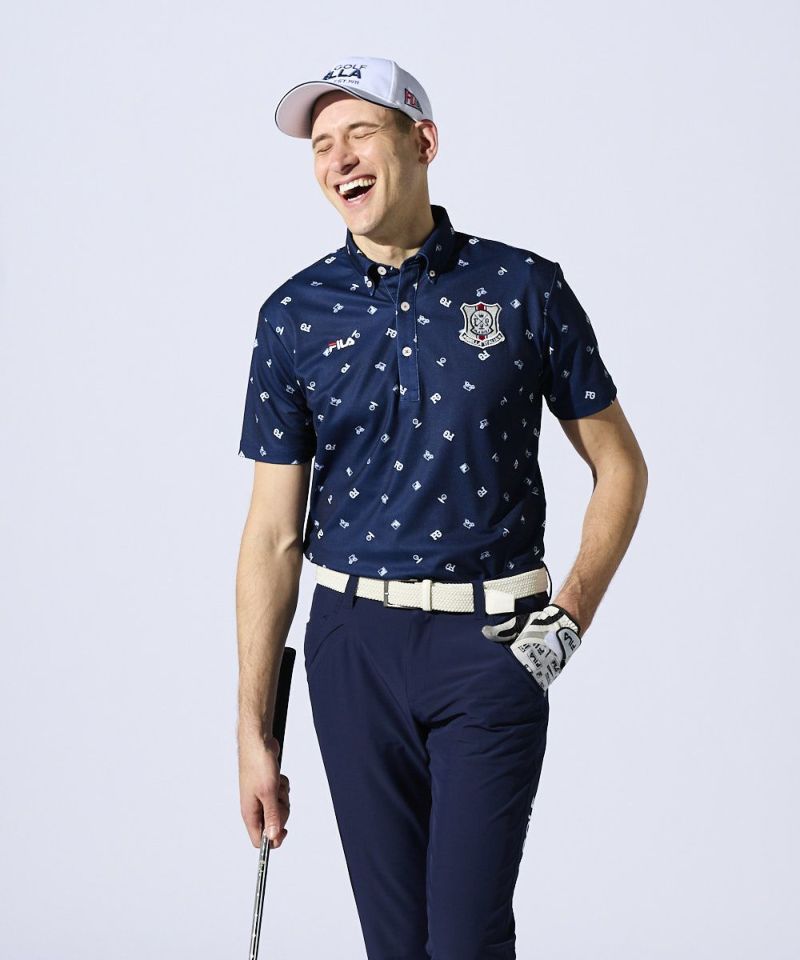 飛び柄半袖シャツ - FILA GOLF（フィラゴルフ）公式オンラインストア