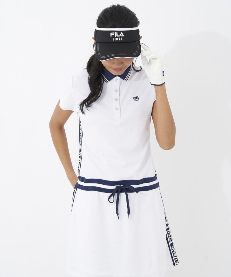 Malbon ゴルフワンピース プリーツデザイン速乾ストレッチ 新作 美品 ⛳ Malbon ゴルフワンピース プリーツデザイン速乾ストレッチ 新作