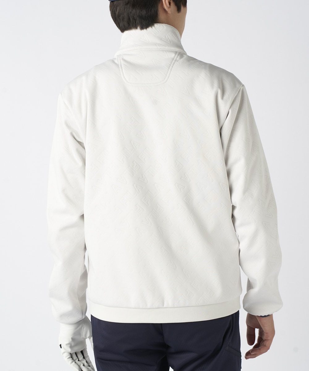 ☆韓国人気☆【VOLVIK】長袖　ブルゾン　ゴルフ　ホワイト　サイズ95 ルコックスポルティフ ゴルフ le coq sportif golf メンズ ゴルフ 長袖