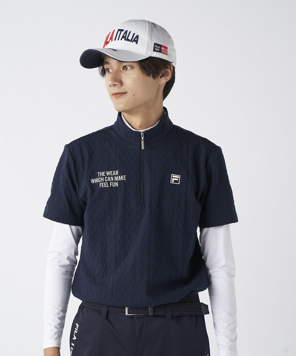 メンズ ゴルフ 半袖ハイネック｜FILA GOLF