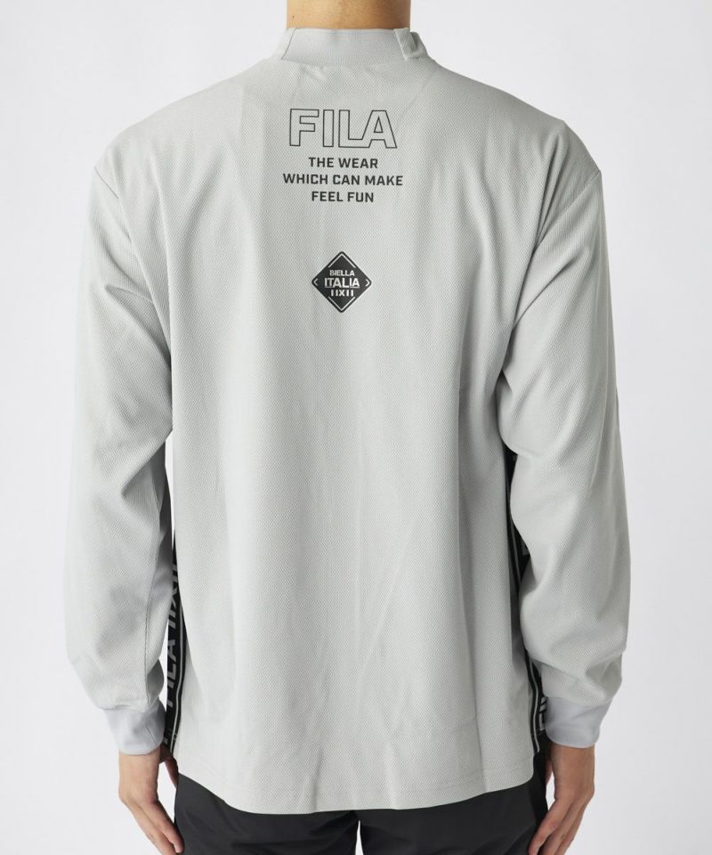 長袖モックネックシャツ - FILA GOLF（フィラゴルフ）公式