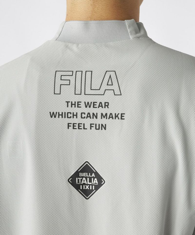 FILA GOLF タイポプリントモックネック長袖シャツ ff4 長袖モックネックシャツ - FILA GOLF（フィラゴルフ）公式