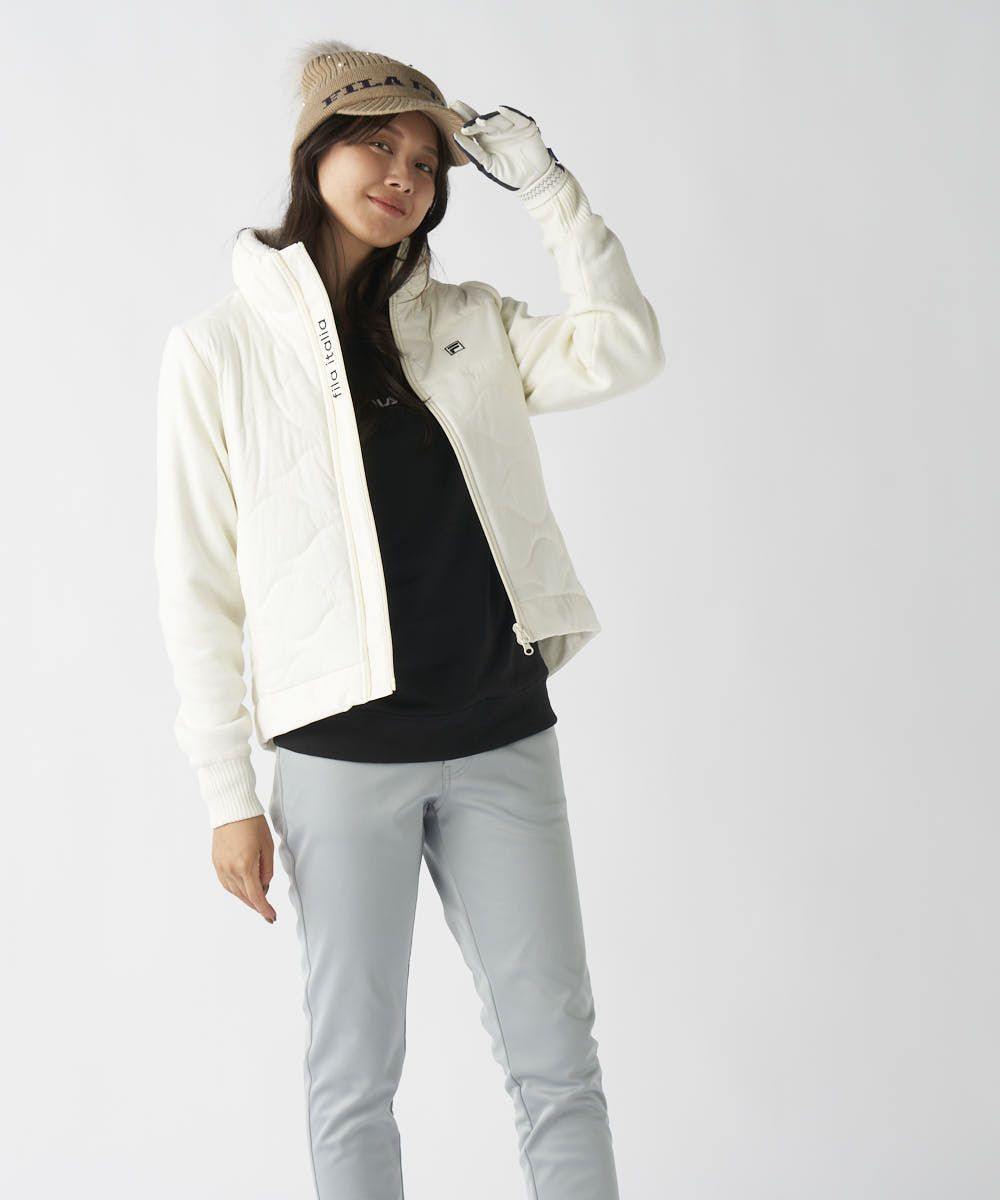 ヴ*ン様 FR2 GOLF レディースジャケット 白 0400021978313_SOFTWHITE?wid=